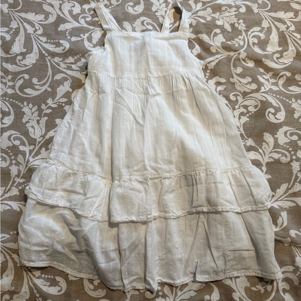 Old Navy White Tiered Kids Dress